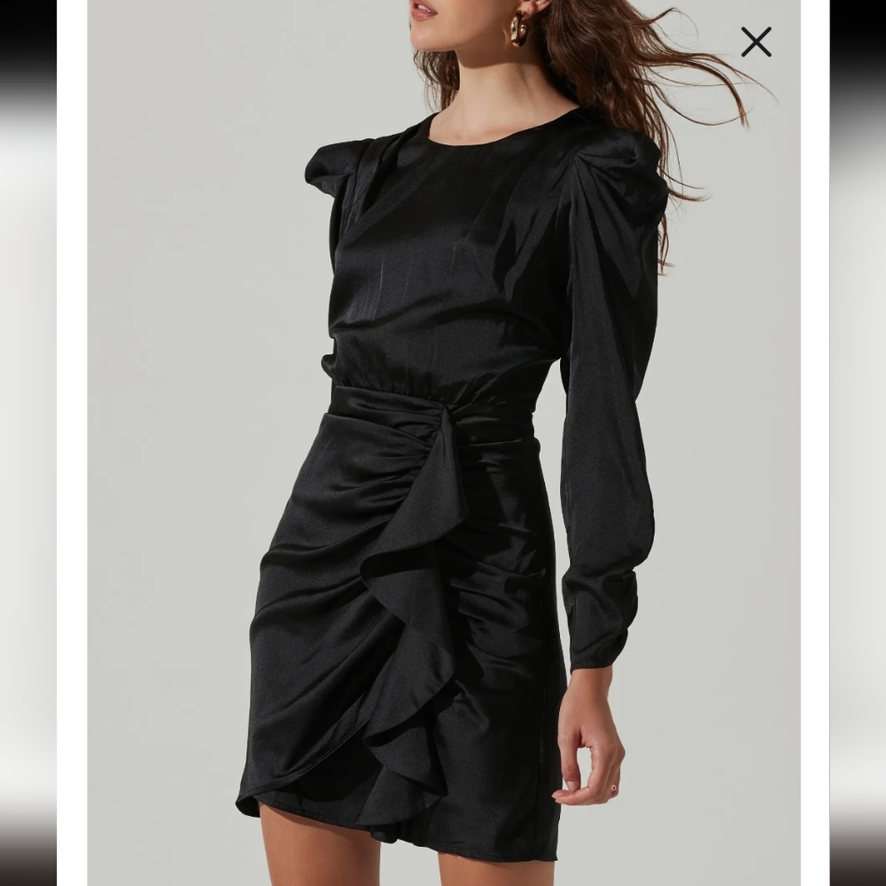 ASTR Cascade Ruffle black - Picture 10 of 10